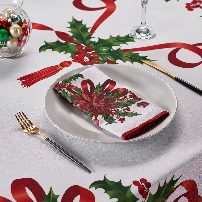 Toalha de mesa de Natal.