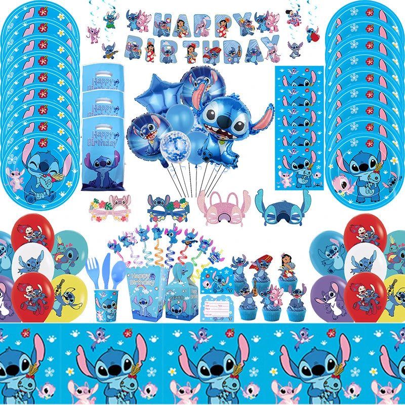 Festa de aniversário Stitch menino. - basikhome